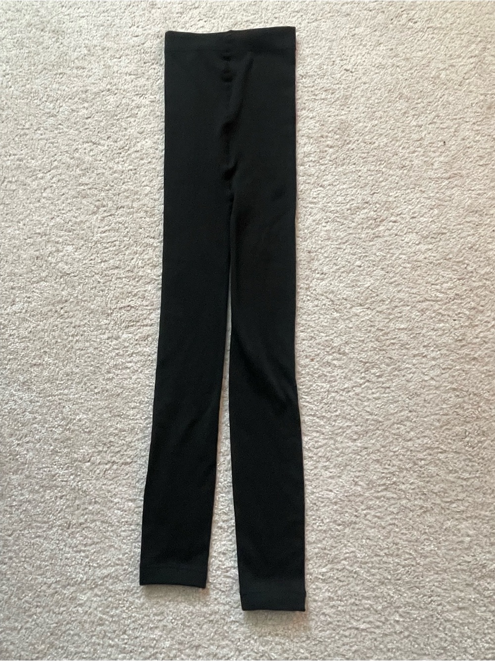 Timberland M/L Fleece Lined Thermal Leggings Black Winter Base Layer Tights